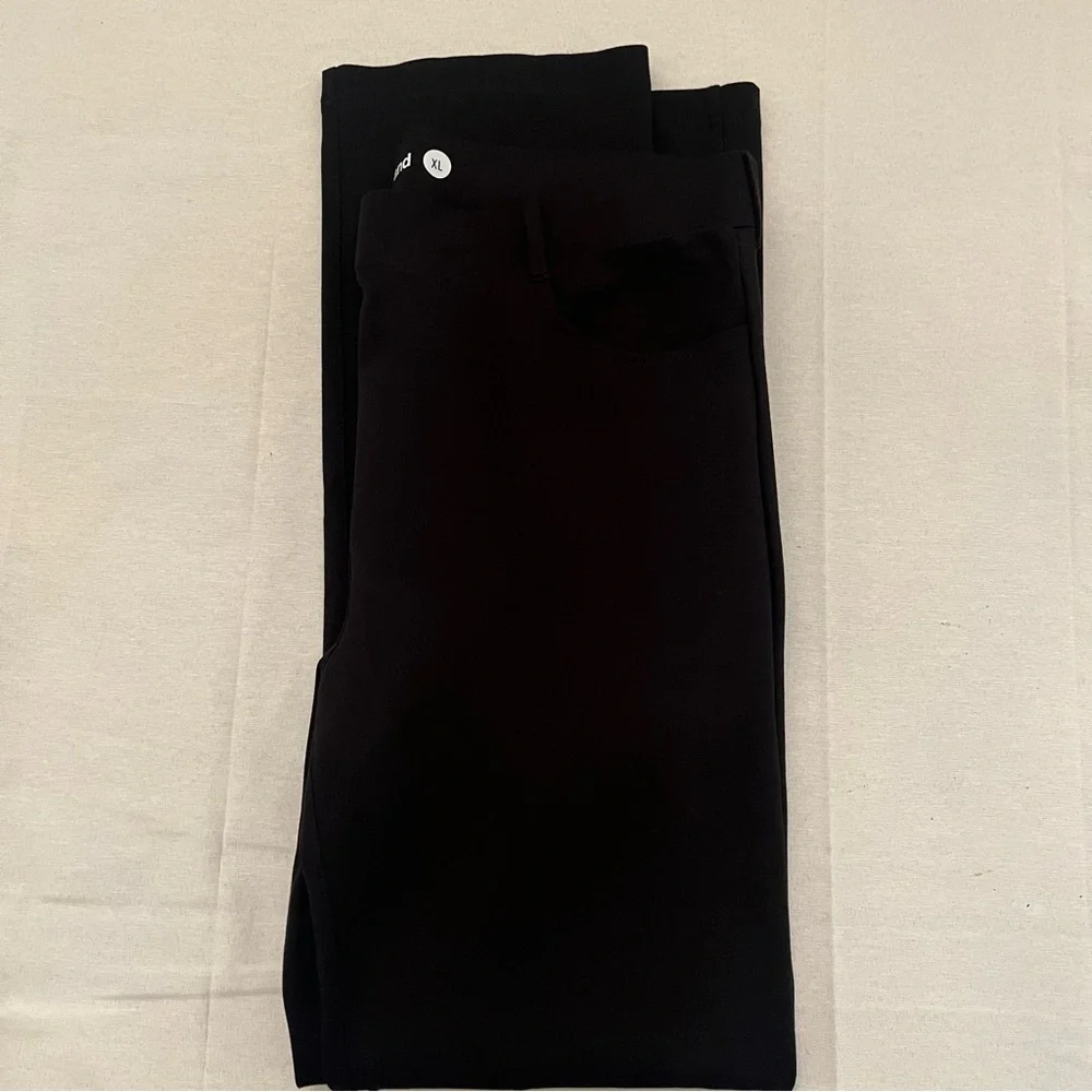 🛍️ Betabrand Classic Black 7-pocket Dress/Yoga Pant 🛍️ - Picture 8 of 12